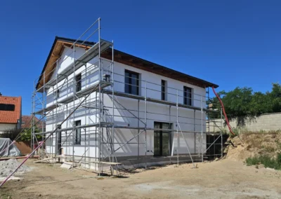 Fasáda rodinného domu ve Staré Boleslavi